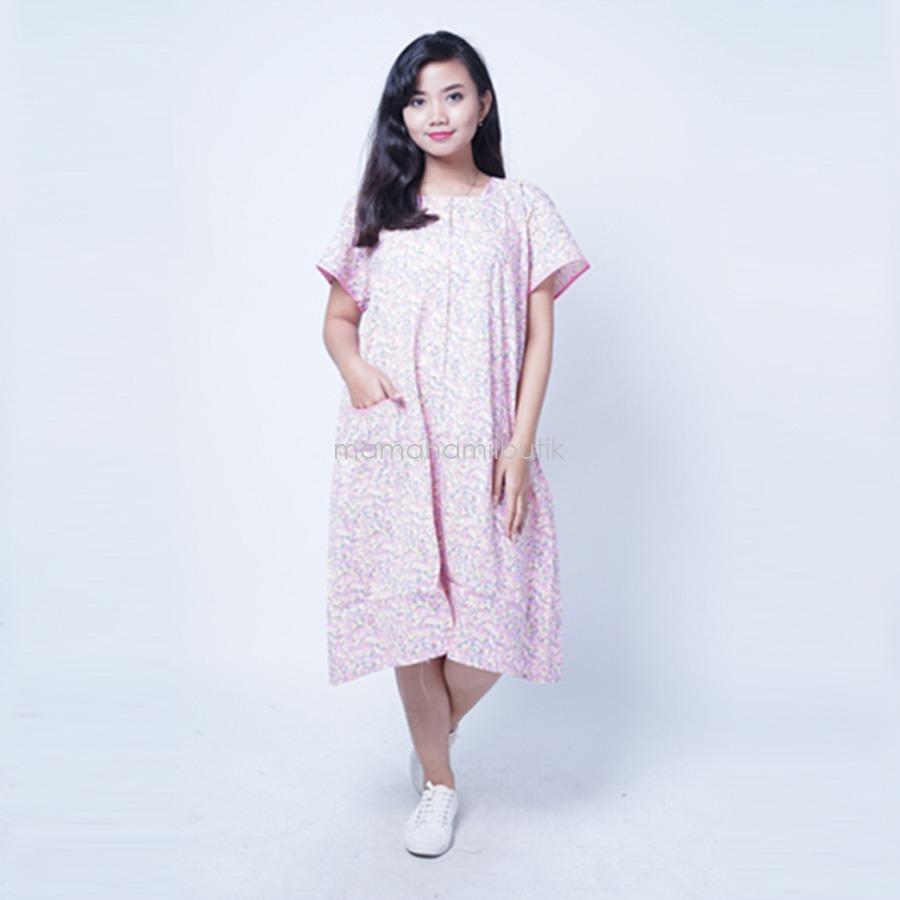 Ning Ayu Daster Hamil Bunga Rumput - DS 427 /daster malang / daster ibu hamil / daster menyusui/ daster hamil /daster payung / Baju hamil Kerja / Baju Hamil dan Menyusui / Baju Hamil Lucu/ Baju Hamil Wanita / Baju Menyusui Modis/ Baju Menyusui Murah