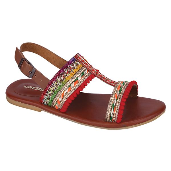 Catenzo Sandal Ethnic Bali Wanita - Bahan SINTETIS - Kode AK 831