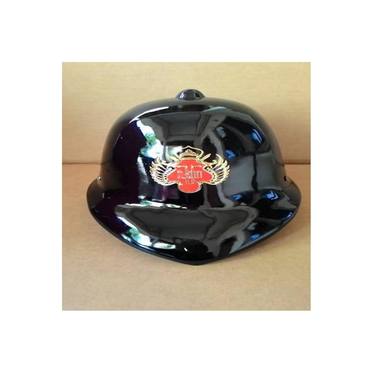 Topi inggris hitam logo kraton yogyakarta