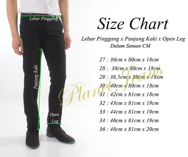 Celana Kerja Bahan kain Slimfit Pria / Formal Cowok Slim fit CF1-JB
