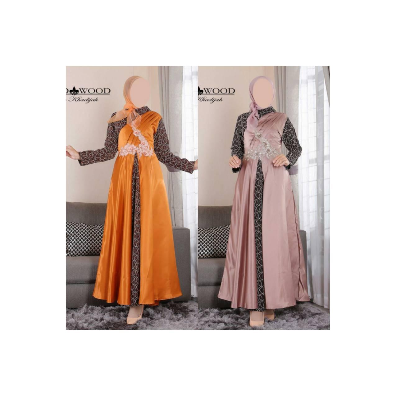 baju gamis kamila bridail mix jaguar jan