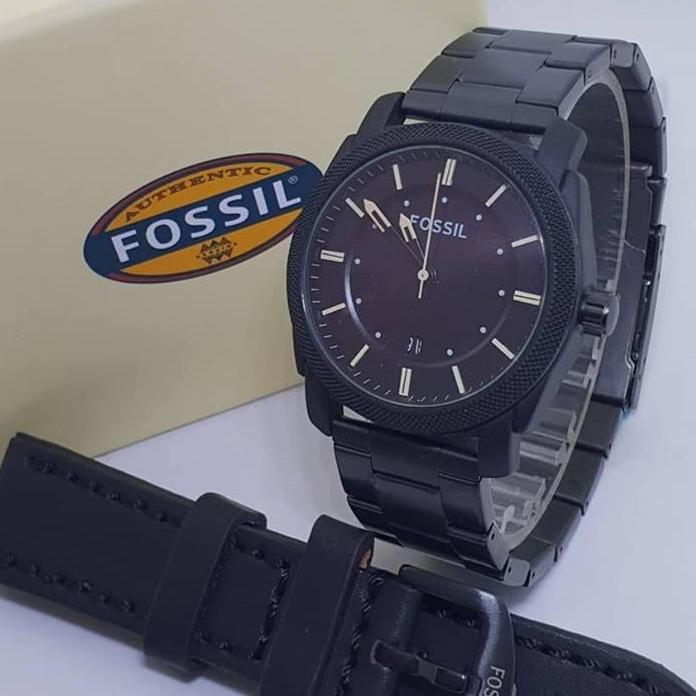 Fossil Jam Tangan Pria Paket Free Tali Kulit Murah Dan Berkwalitas