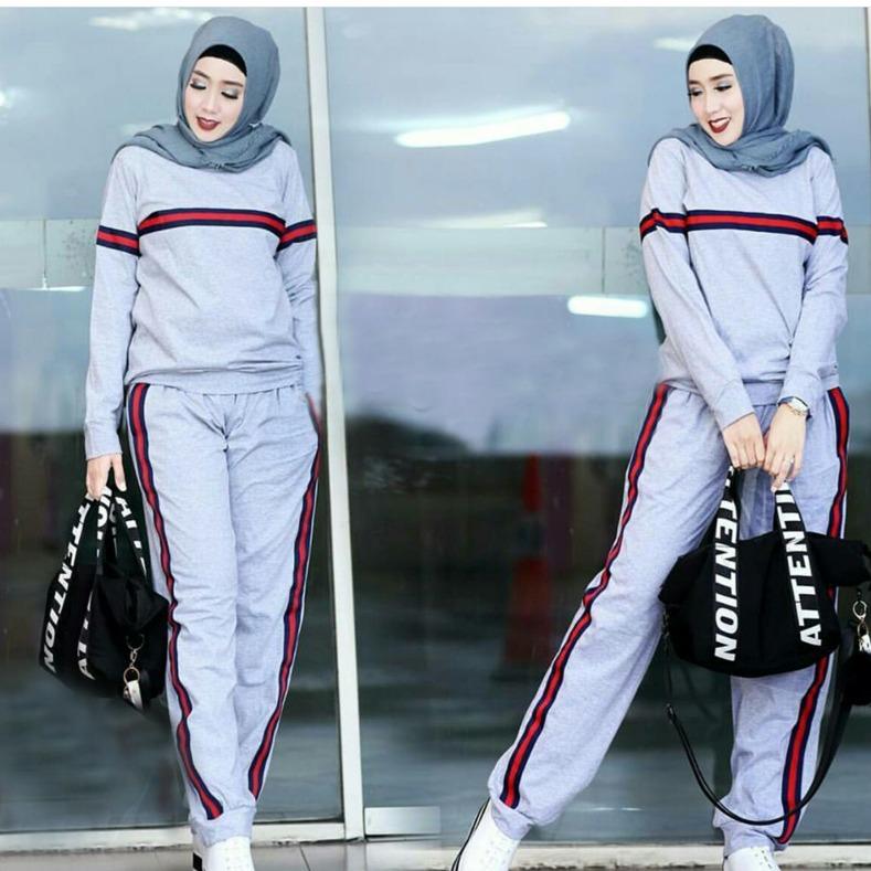 Grateful Fashion Setelan Training Jegi Dewasa - Hitam 3 - Best Seller