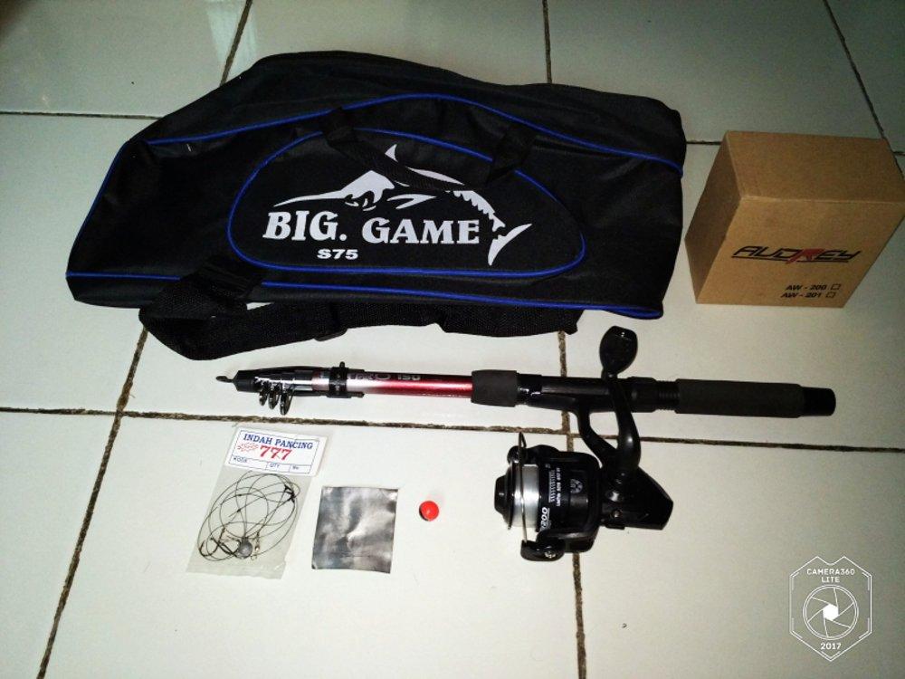 Set Pancing Kolam Reel 5 Bearing Mantap # Fishing Erik fishingerik