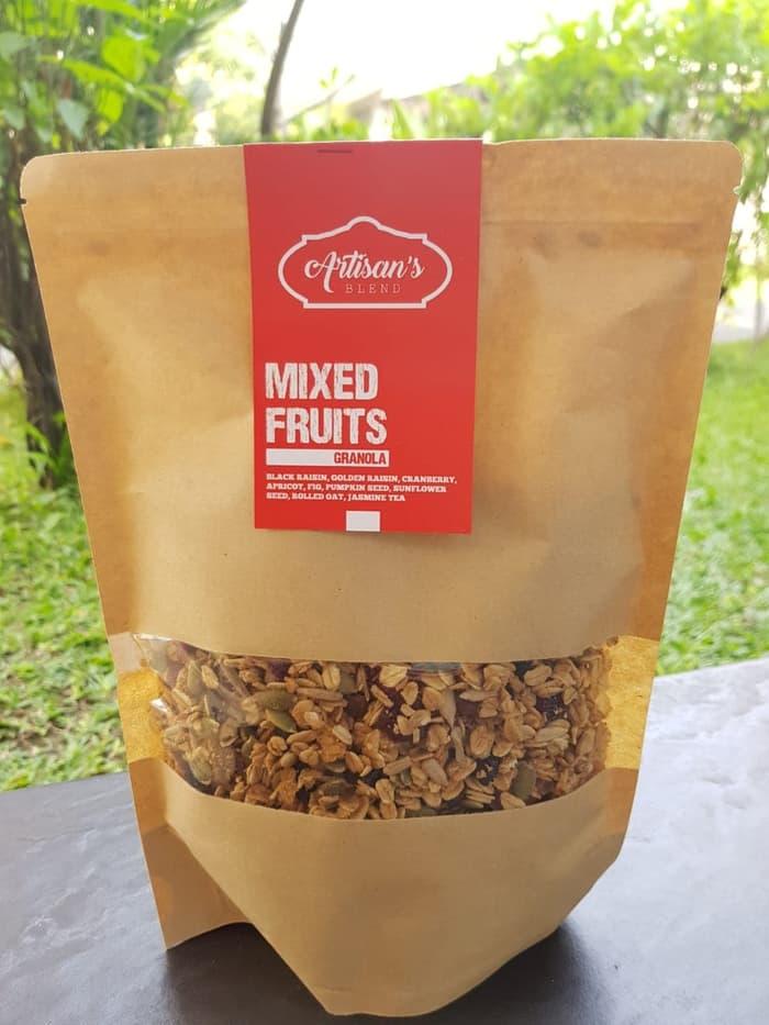Homemade Granola Mixed Fruit Artisan Blend 200gr / makanan sehat/ makanan diet