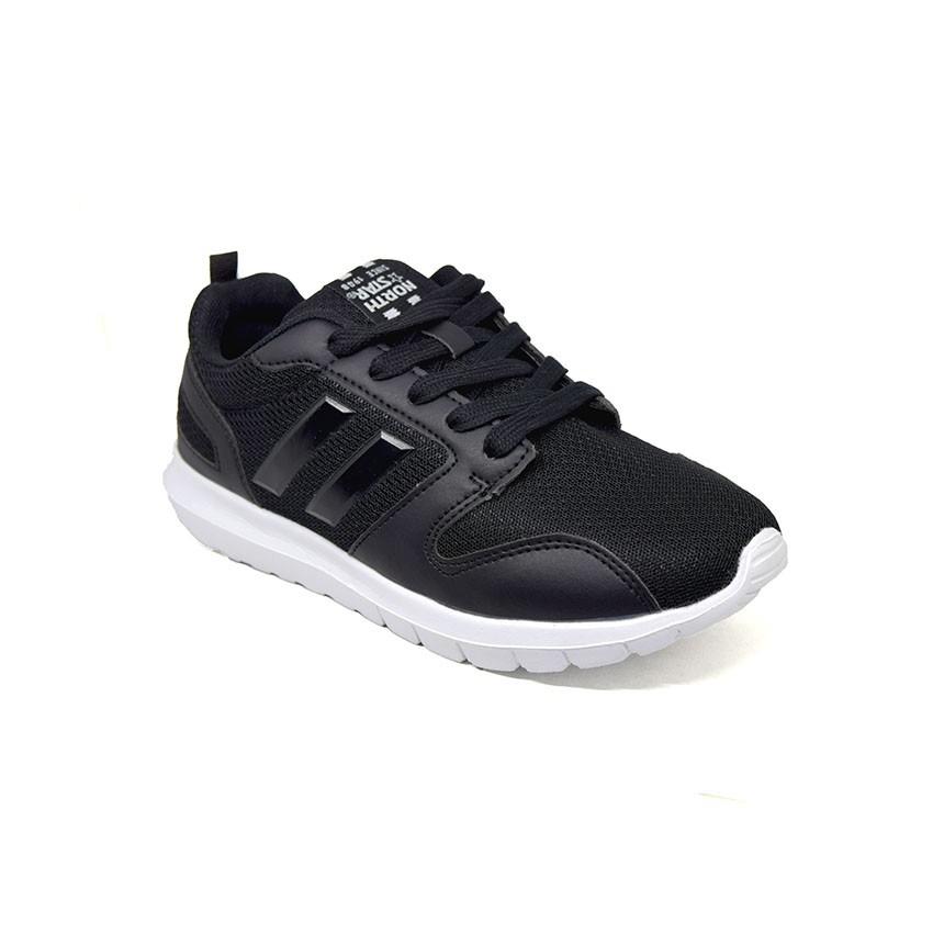 North Star Sepatu Pria Sport Black Grey 8896015