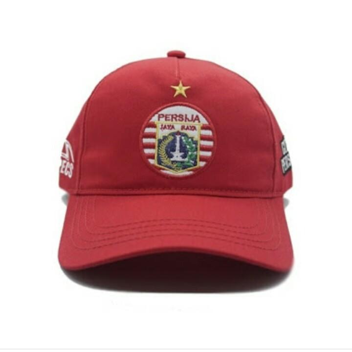 Topi Baseball Football Klub Persija Jakarta Macan Kemayoran Logo