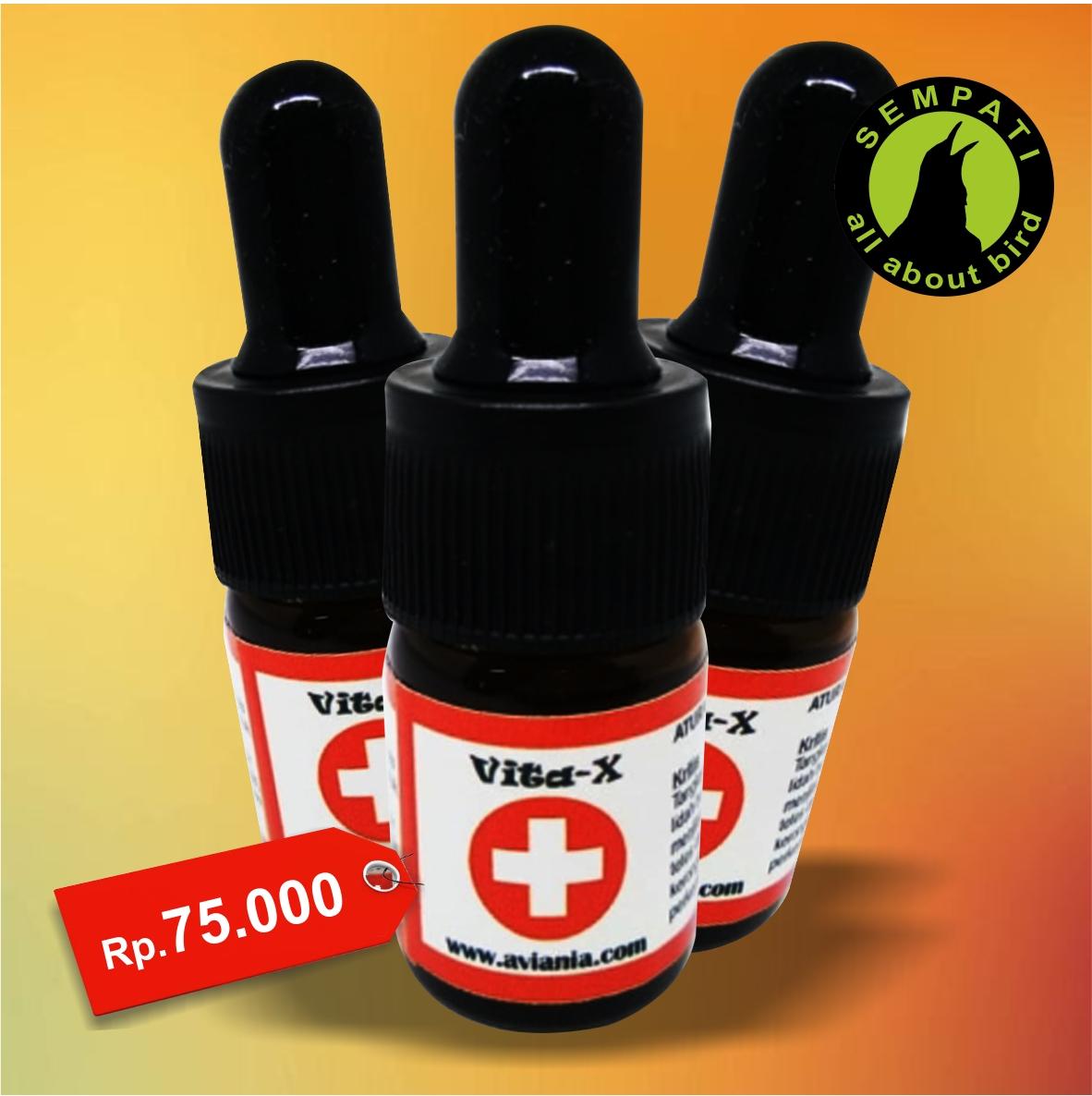 Vita X Obat Burung Sakit Macet Bunyi Pasca Mabung Kalah Mental Turun Tangkringan Untuk Lovebird Kenari Kacer Murai Pleci Kolibri Cucak Pentet Anis Dll
