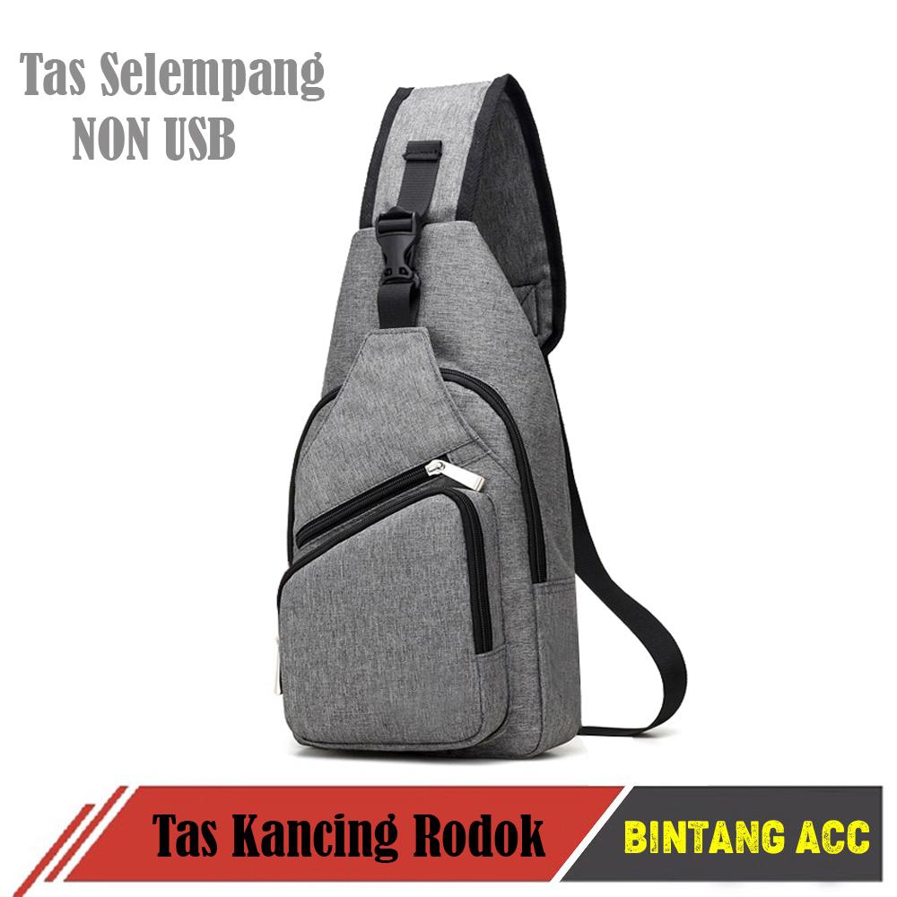 Bintang Acc - Tas Slempang Import Impor Slempang Selempang Sling Bag Kancing Rodok