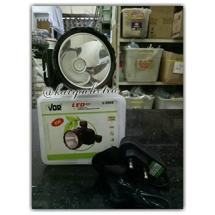 Senter Kepala / Head Lamp LED merk VDR V-8908