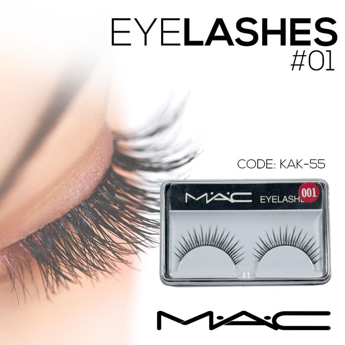 TERLARIS BULU MATA PALSU MAC / EYELASH (HARGA PER PASANG) PROMO