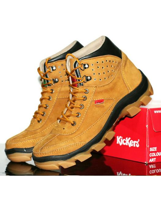 Sepatu Kickers Brembo Suede Pria Safety Gunung