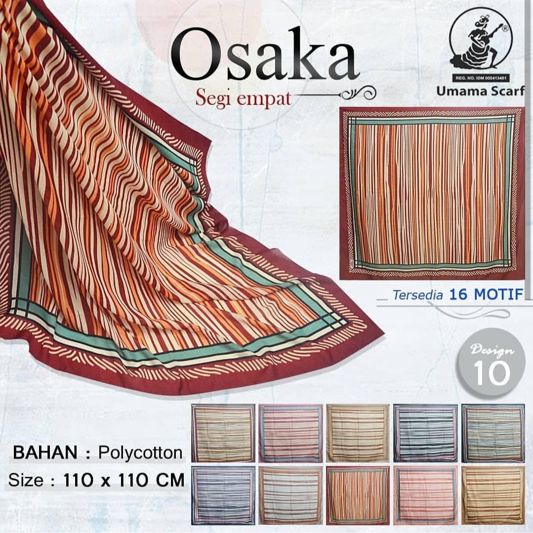 Hijab Segi Empat Motif garis - garis abstrak Umama scraf / Jilbab Segi Empat Motif / Kerudung Segi Empat Motif /Hijab Segi Empat Umama scarf osaka