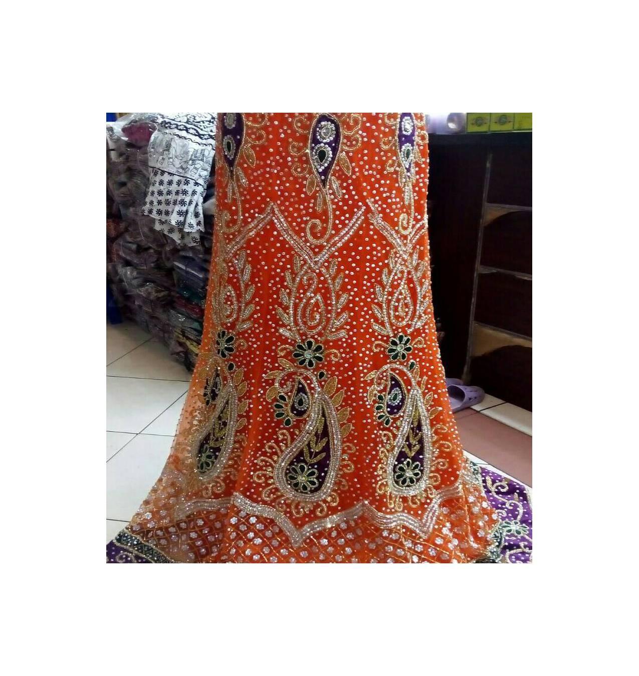 gaun pengantin India 6 motif