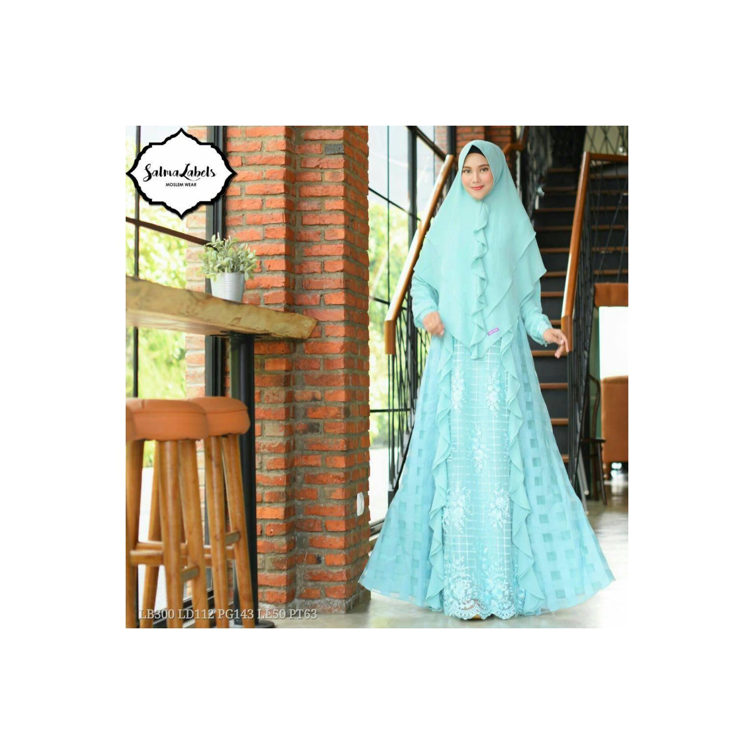 Revalina Syari by Salma Labels READY STOCK - MINT