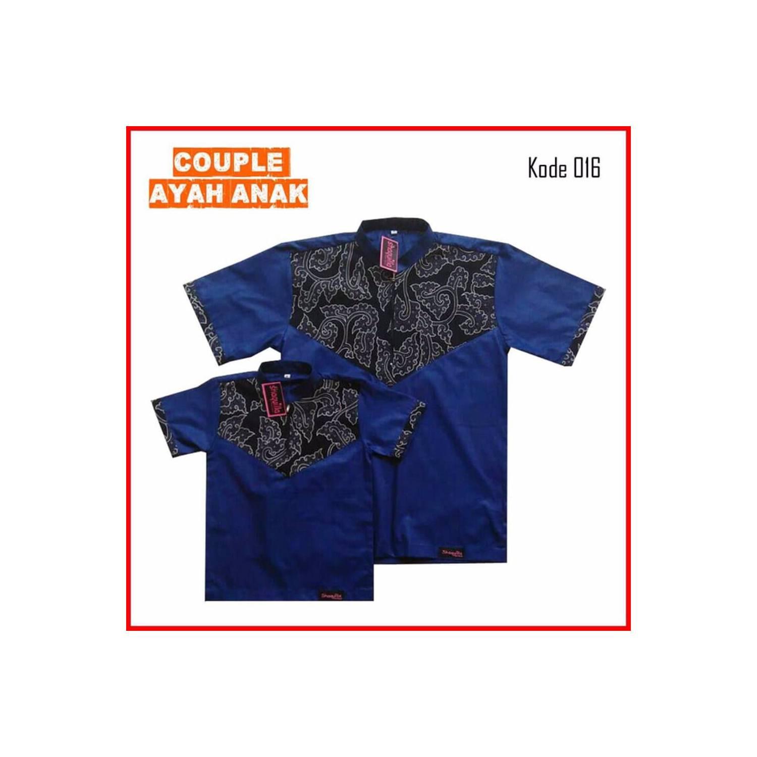 TOP Ready TERBARU baju koko anak couple ayah gamis anak couple ayah B
