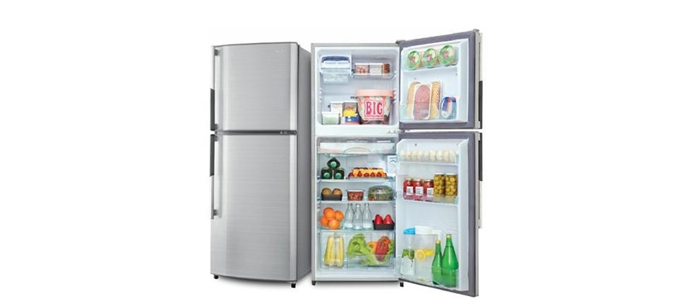 Sharp Kulkas 2 Pintu Inverter SJ-I470NLV-SL