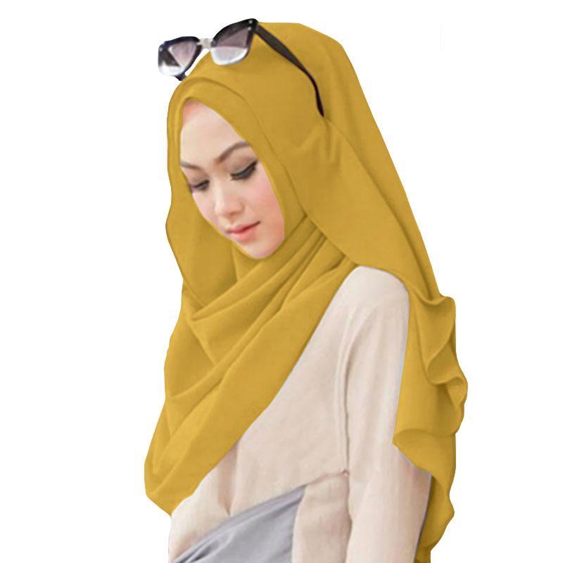 Gita Sukma Hijab Belle Kerudung Instan - Mustard
