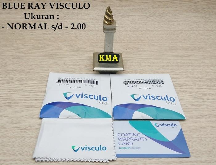 lensa blueray VISCULO ORIGINAL lensa minus blue ray anti radiasi