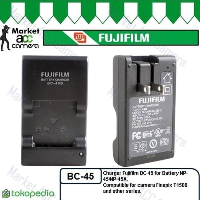 Charger Fujifilm BC-45 Original for NP-45 (Finepix Z 100FD/20FD/10FD) TERLARIS