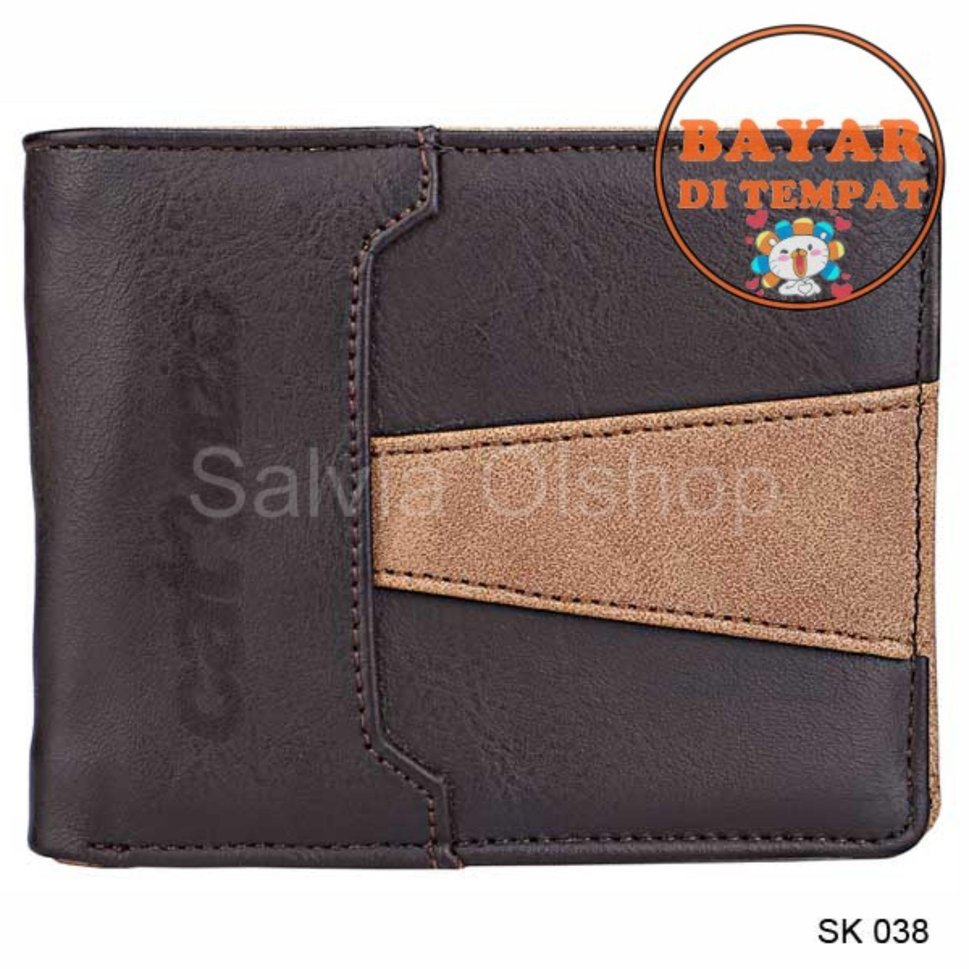 Catenzo Dompet Pria Keren Dan Modis Harga Diskon SK 038 - Coklat