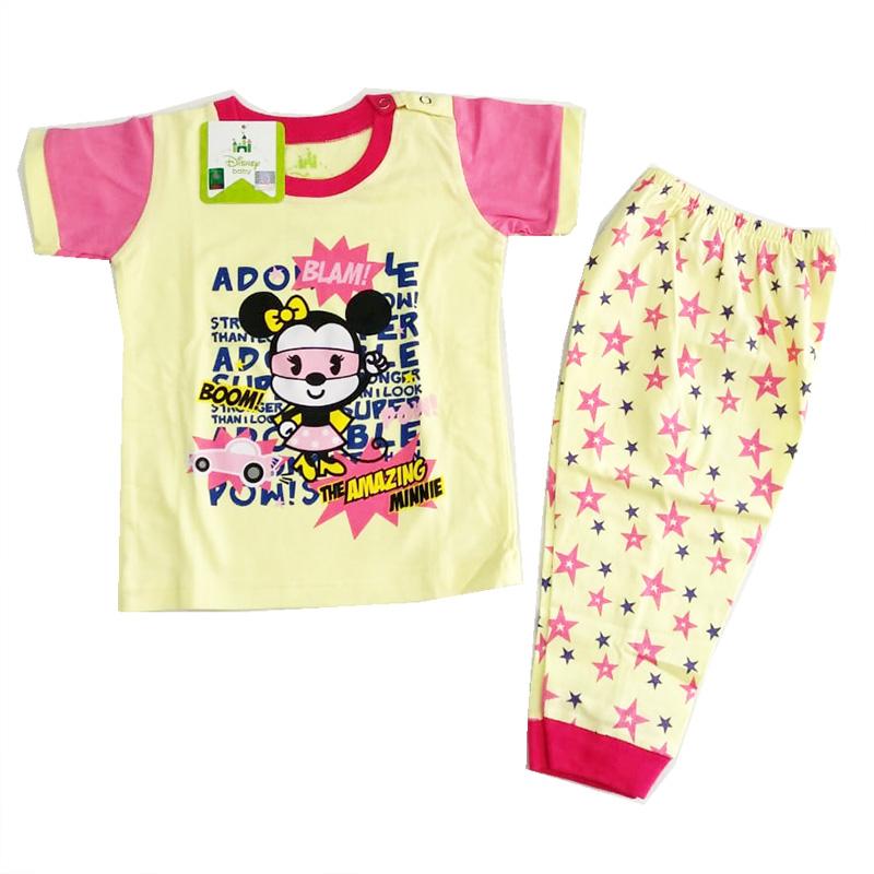 AA Toys Piyama Bayi Usia 0-6 Bulan - Baju Tidur Bayi Perempuan