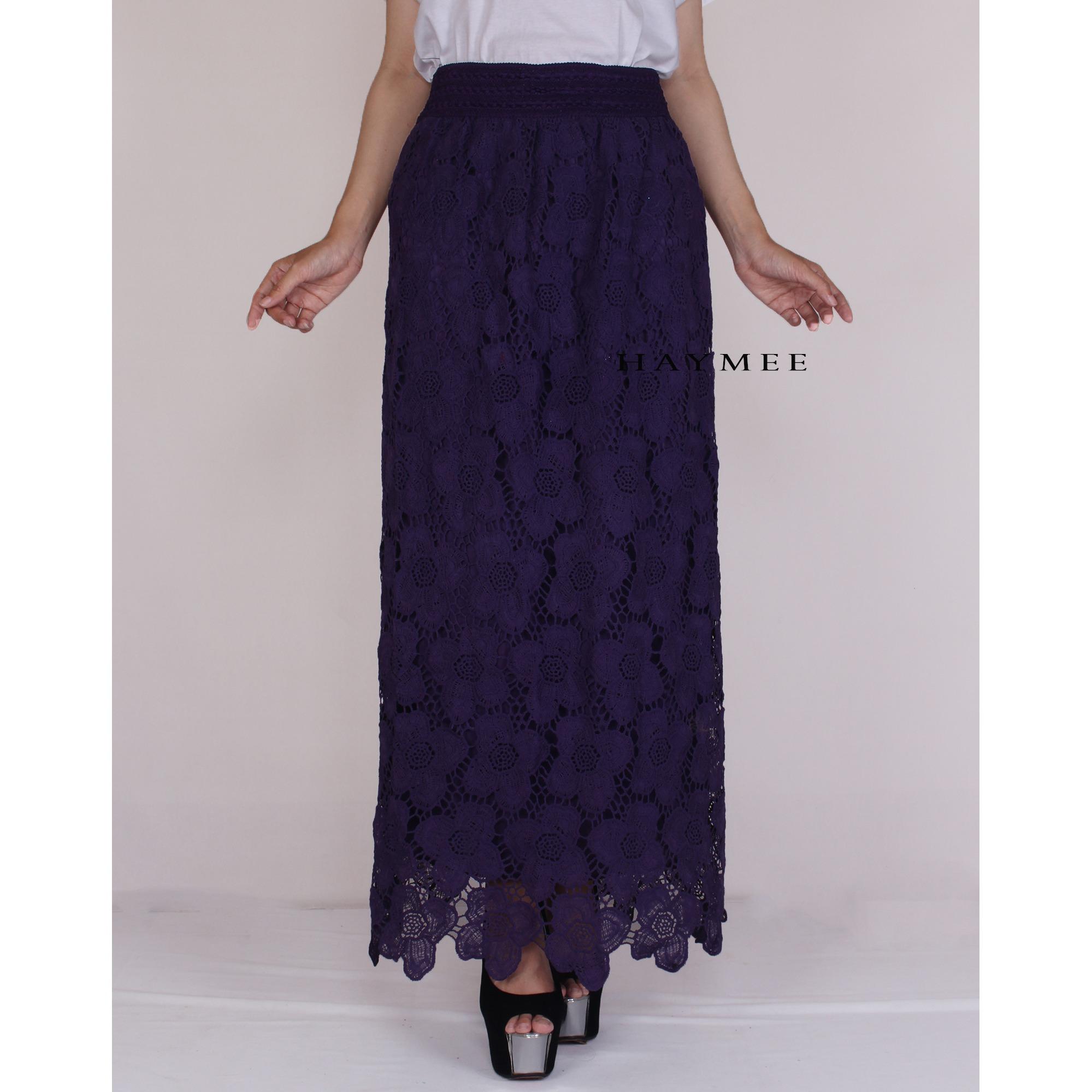 HaymeeStore Rok Burkat Import Wanita Bawahan Kebaya Premium Cewek