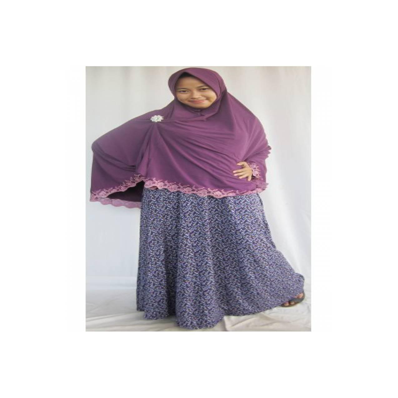 Gamis Syar`i Iwakuni Payung Motif Bunga GI9561