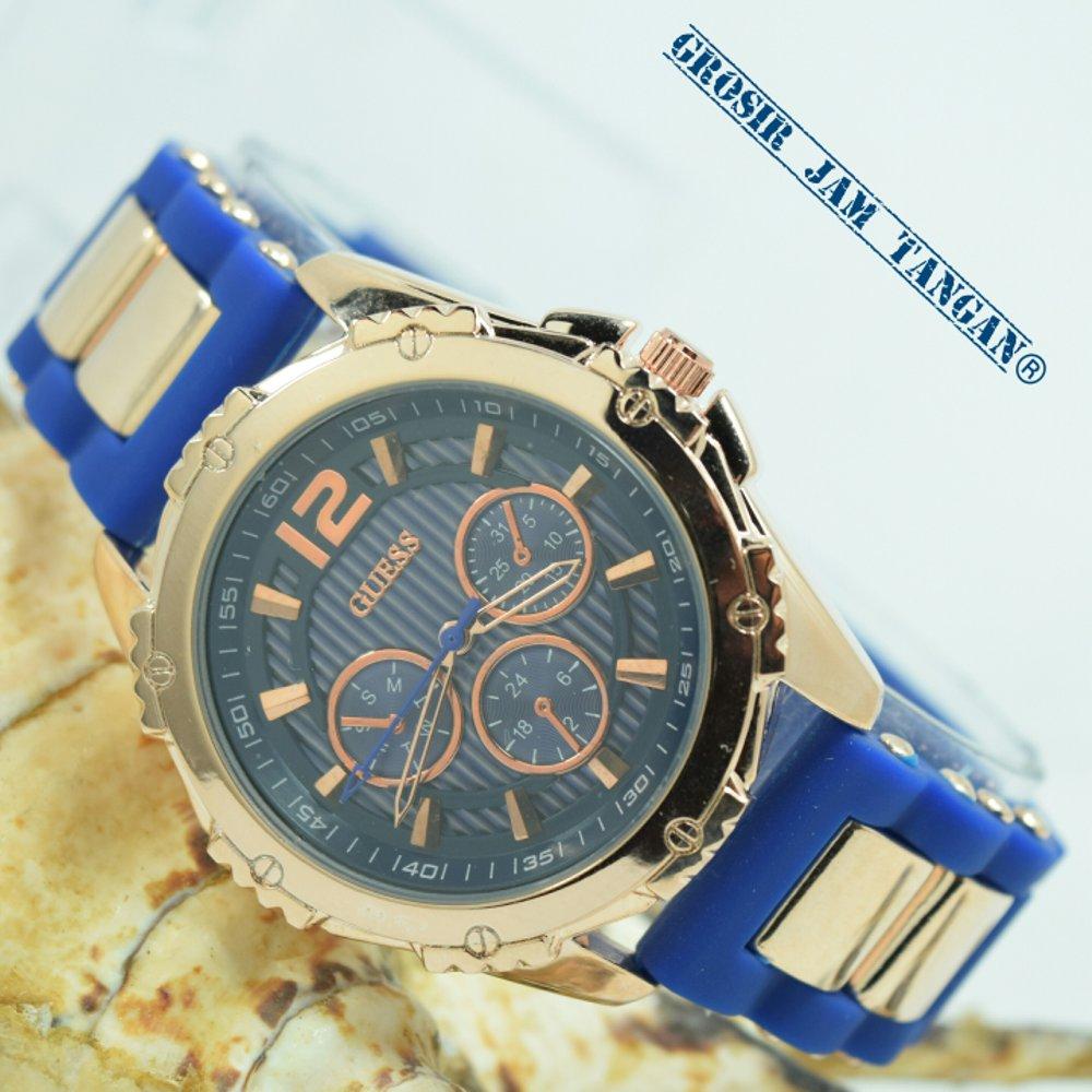 GUESS RUBBER JAM TANGAN WANITA