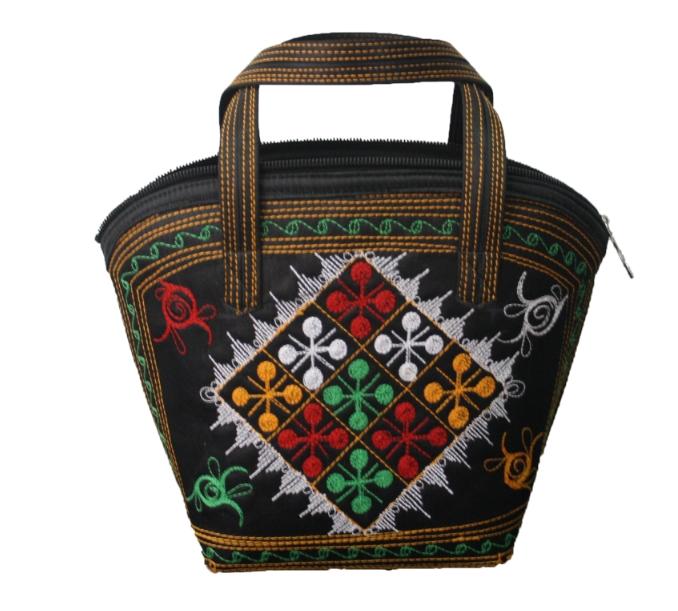 NADIA SOUVENIR Tas Keong Sumbu Kecil Bordiran Etnik Ketupat Floral | Tas Aceh