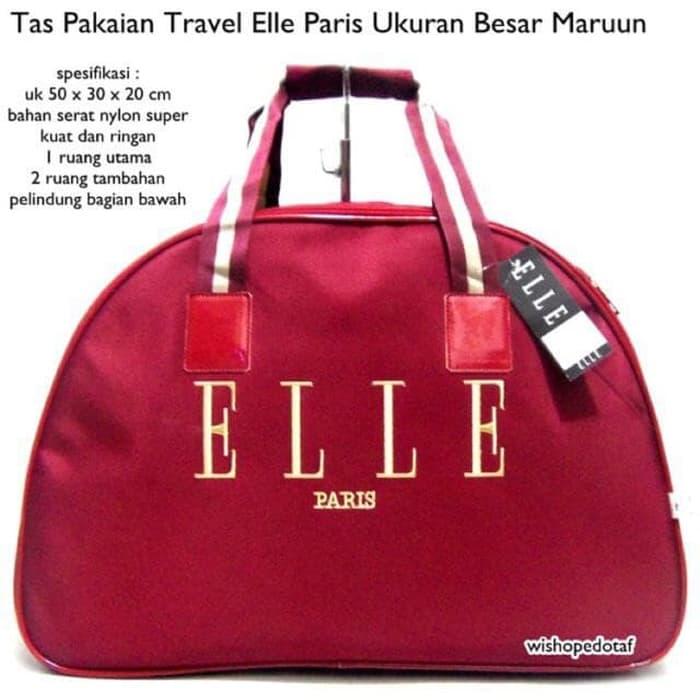 Tas Travel Bag Elle Termurah Tas Original Tas Pakaian Terlaris