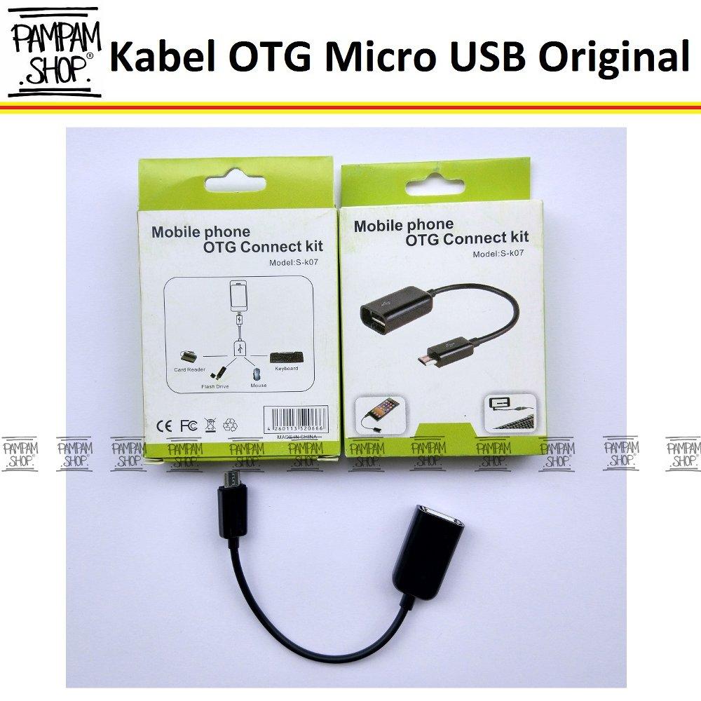 Kabel OTG On The Go MICRO USB Original OEM 100% For Samsung Lenovo Oppo XiaoMi Asus Vivo LG Android