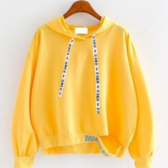 KEI'S jaket sweater wanita BREAKING MUSTARD SWEATER fashion wanita terbaru