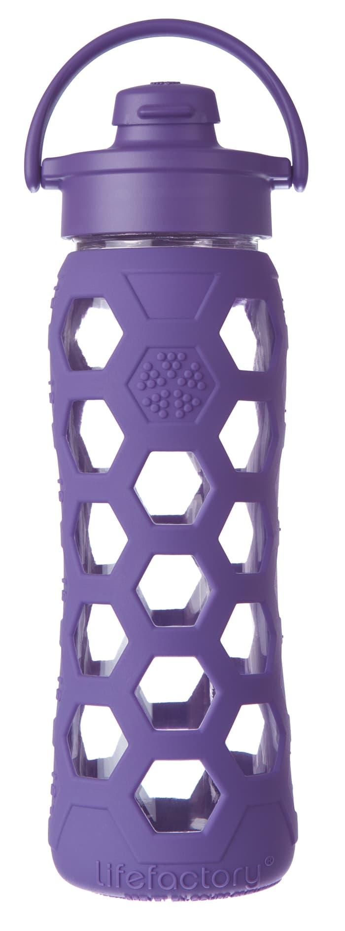 Harga Spesial!! Life Factory Bpa Free 22 Oz Glass Water Bottle Flip Cap -