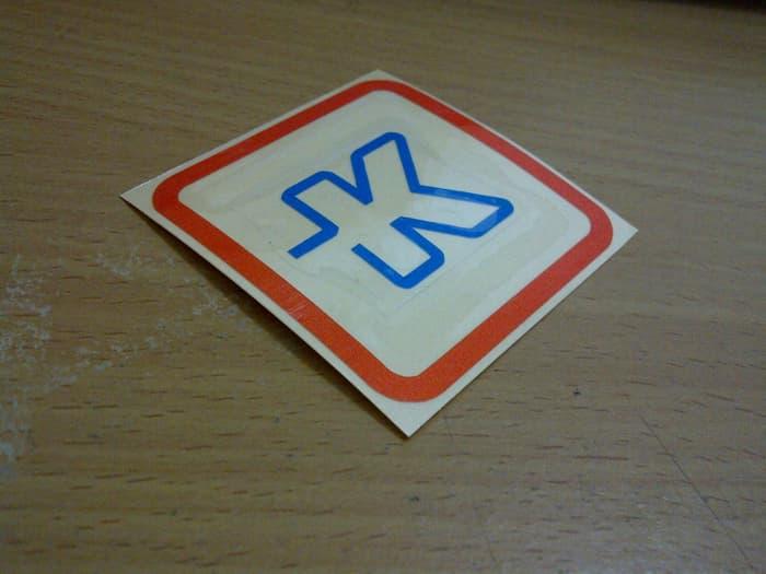 biker sticker kaskus kotak NEW