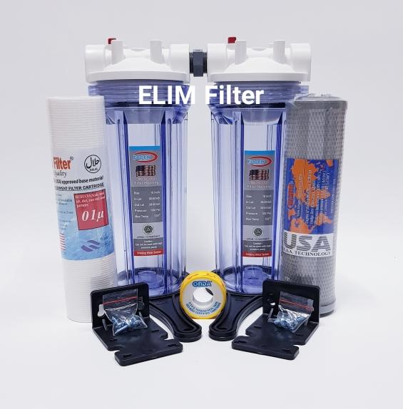 ELIM Filter - Paket 2 Eugen Housing 10 inch Set Filter Air Ledeng / Filter Air PDAM