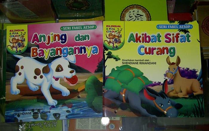 Buku Anak, buku cerita bergambar Seri Fabel, kaya akan
