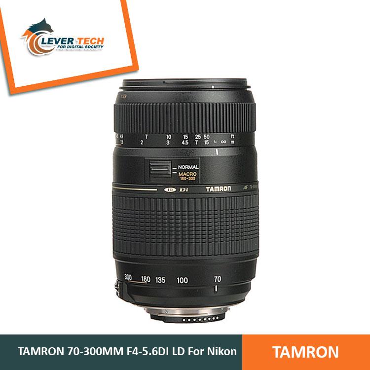 Tamron For Nikon AF 70-300mm f/4-5.6 Di LD Tele-Macro (1:2)