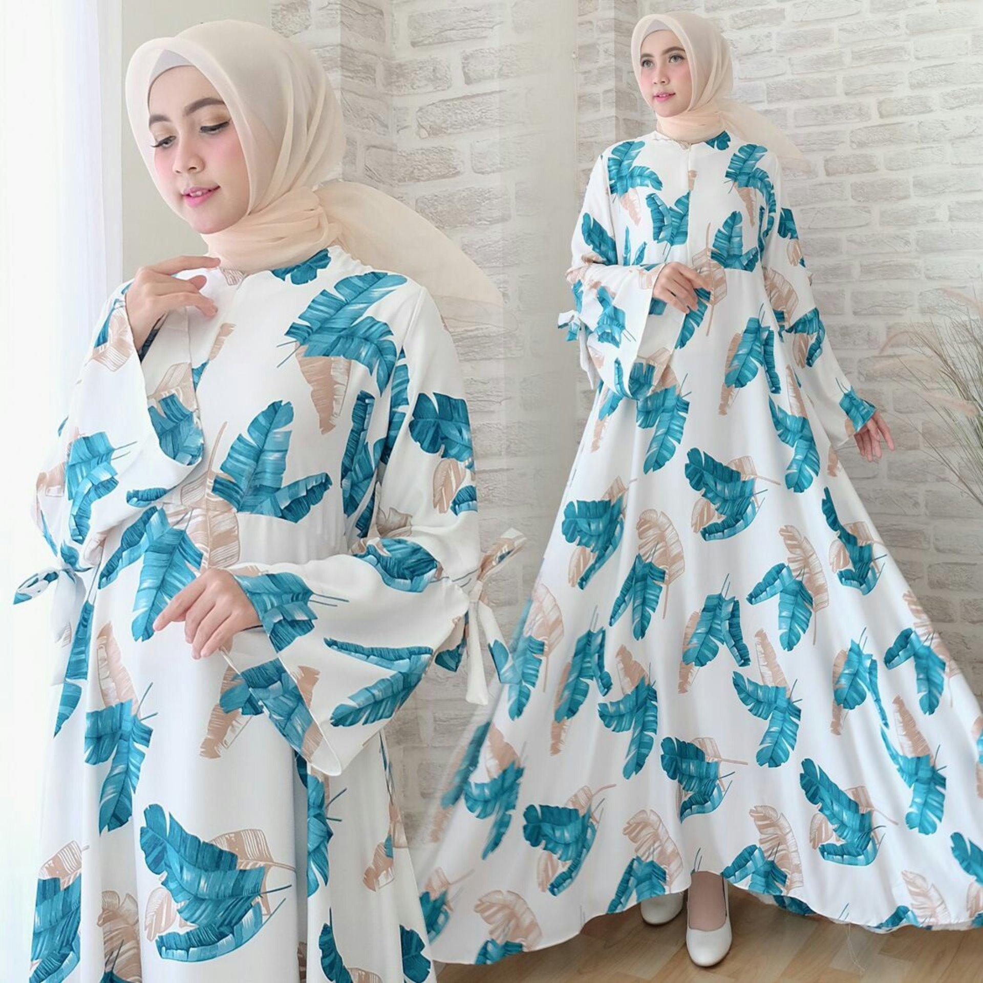 trendshopee Pakaian Muslim Wanita Gamis Maxi Amika