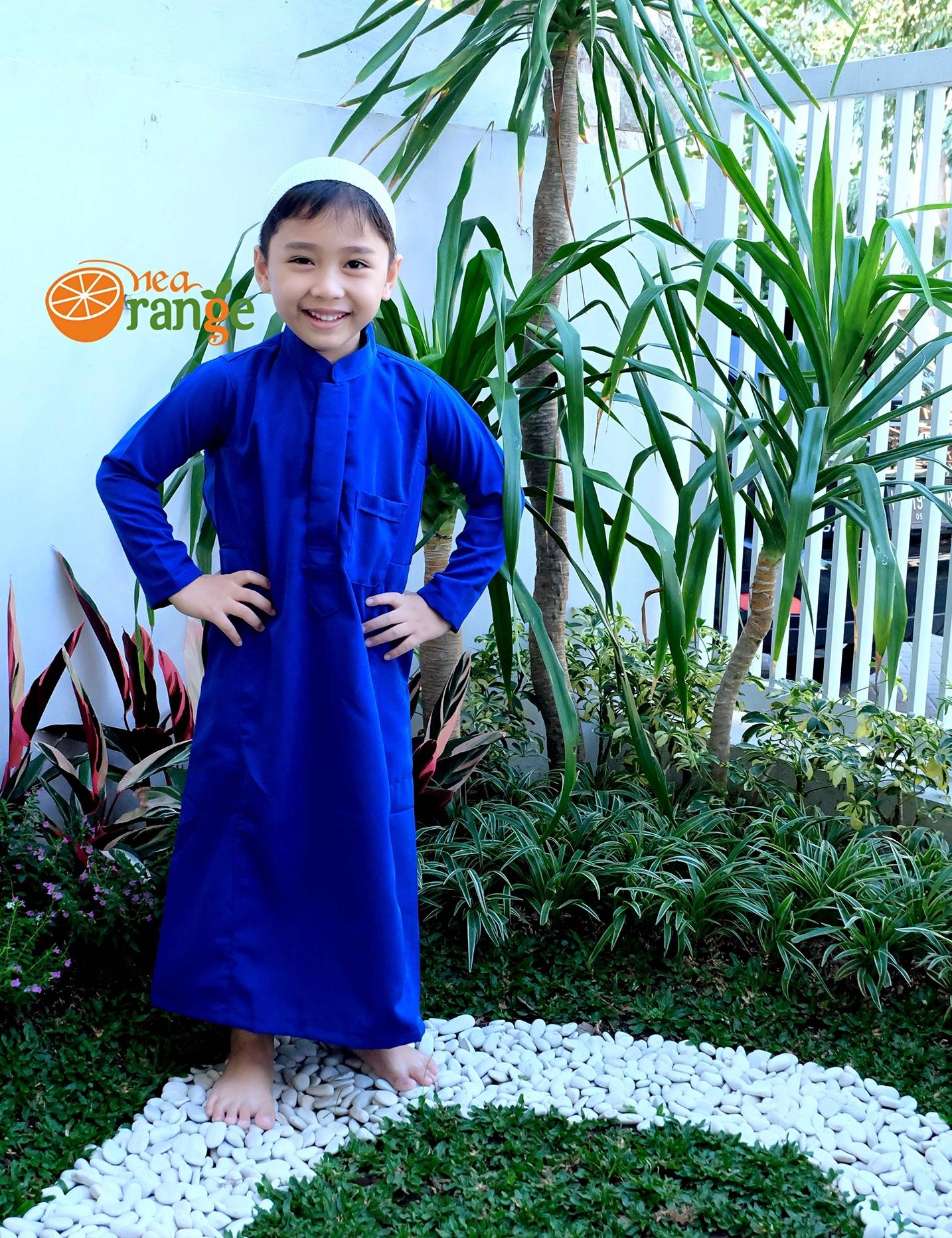 Gamis Boy warna biru