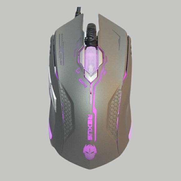 Rexus RXM-X2 2400dpi Elite Sensor Gaming Mouse Mous Game Gamer Gamers- Grey