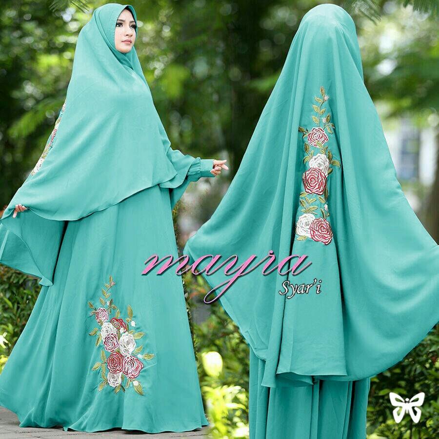 Solok Selatan Collection - Gamis Syar'i / Maxi Dress Lengan Panjang / Baru / Baju Muslim / Baju Muslimah / Baju Islami