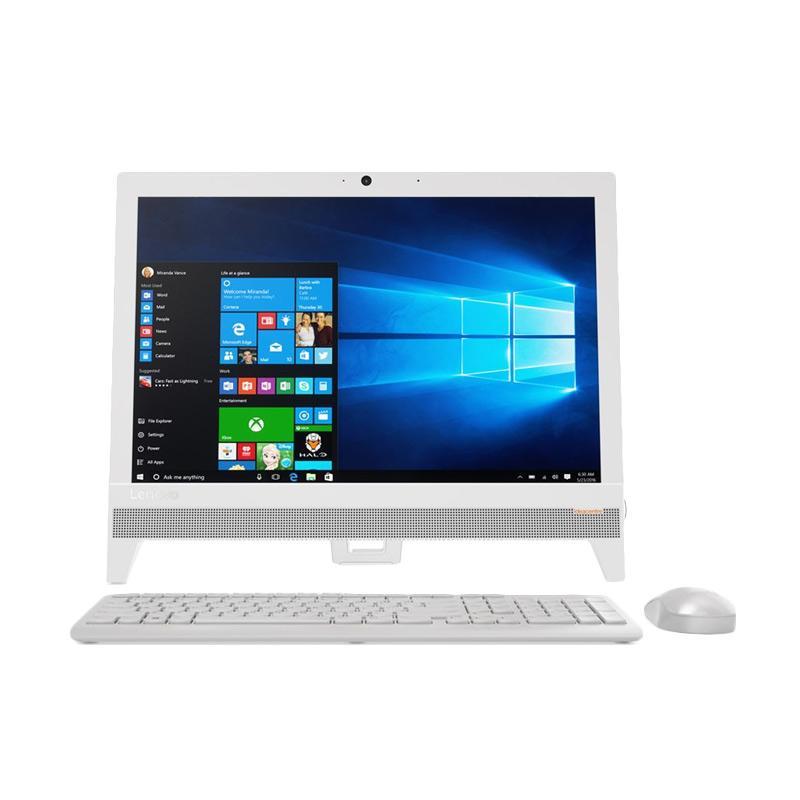 Lenovo AIO 310-20IAP F0CL000KID Intel J3355-4GB-500GB-19.5 Inch-Putih-Win10