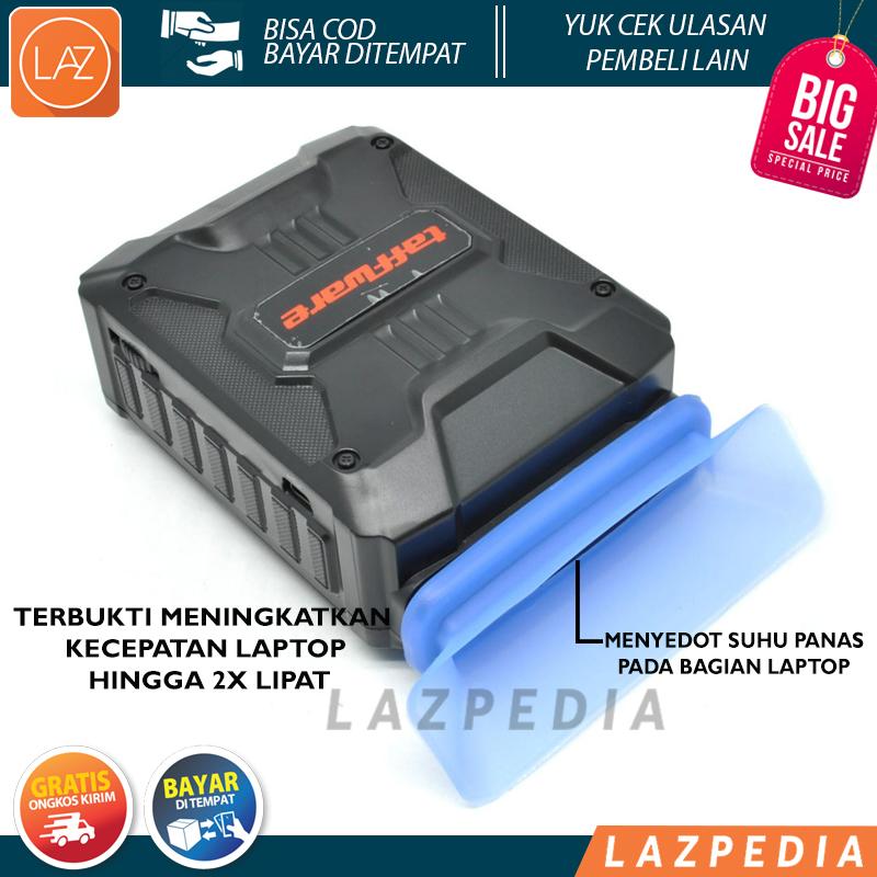 Laz COD - Taffware Universal Laptop Vacuum Cooler V6 / Pendingin Laptop Untuk Membantu Laptop Membuang Panas Dari Dalam Laptop / Hitam - Lazpedia L2N23