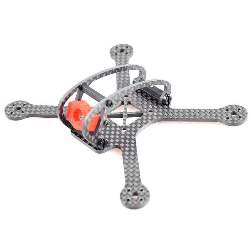 Pemimpin-120 2 S FPV Mikro Drone Quadcopter Balap Kit Rangka