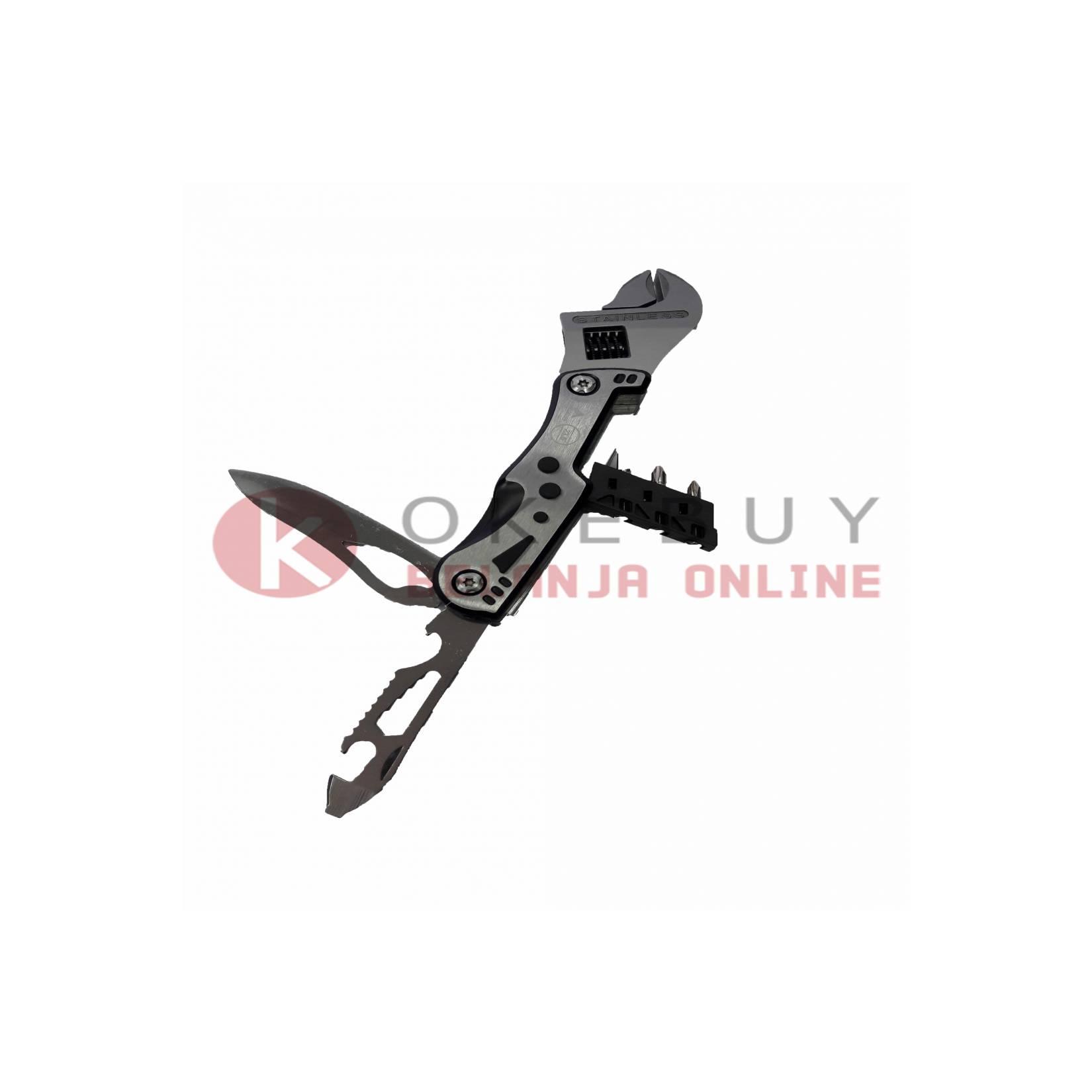 Pisau Lipat Camping - Survival Knife - EIGER P333 Multifungsi