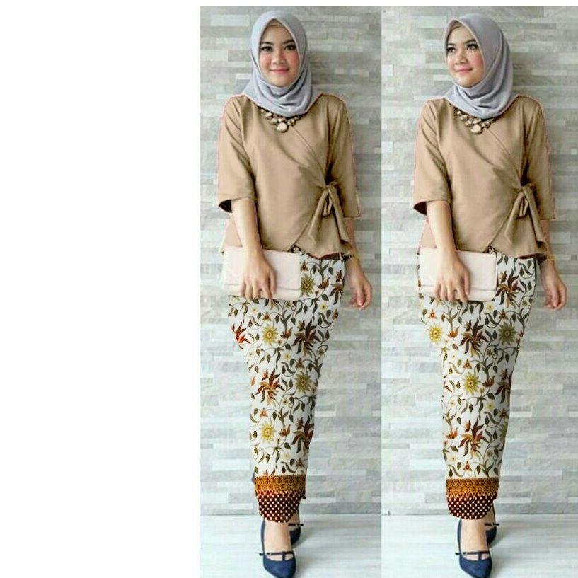 trendshopee setelan Atasan Dan Rok Sachi