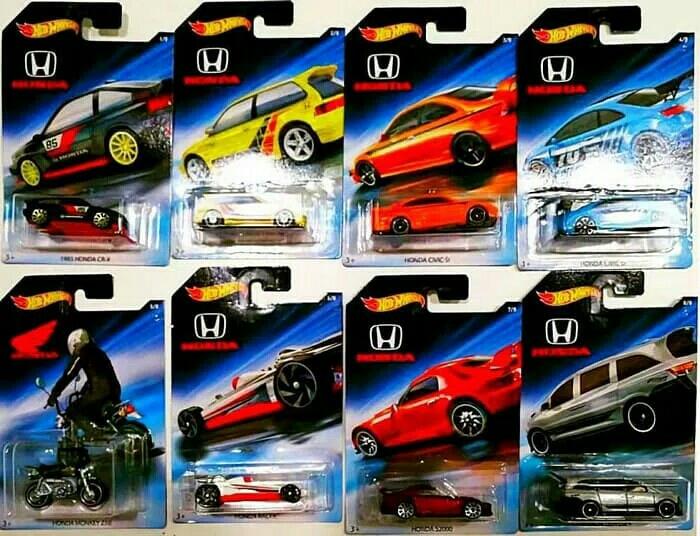 Hot Wheels Honda Series 70th Anniversary full set