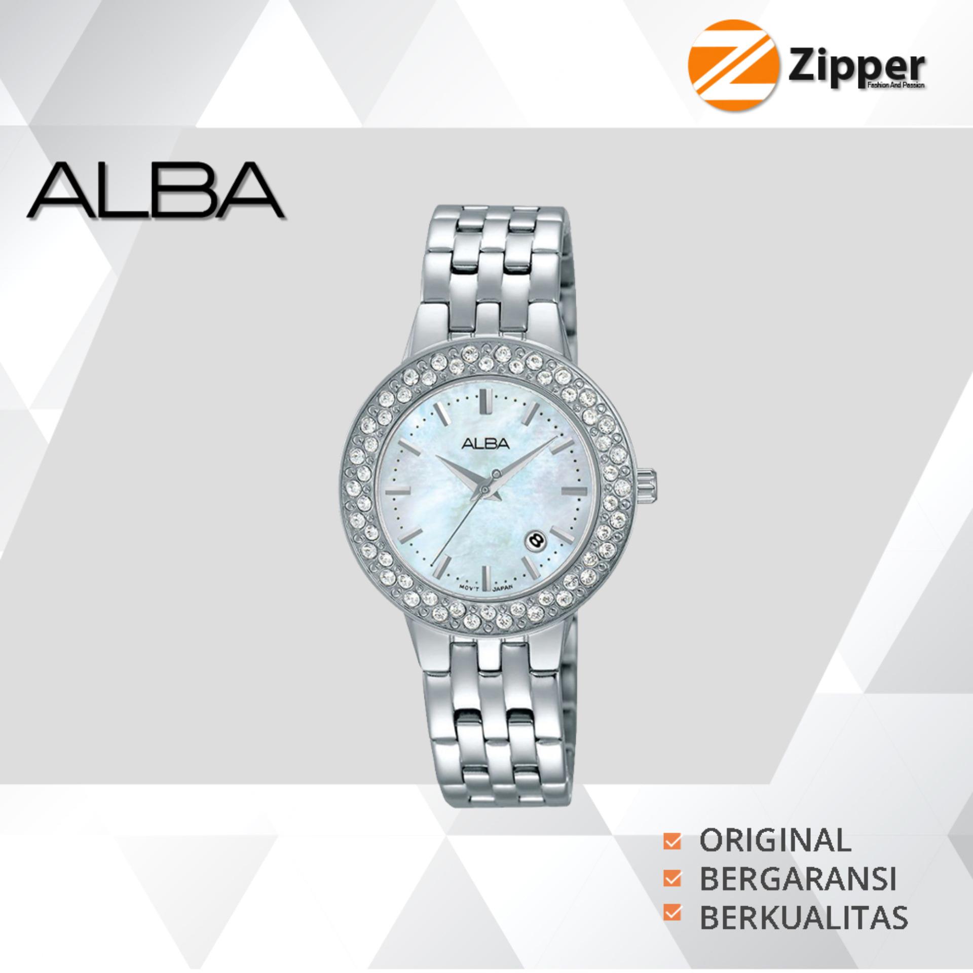 Alba Fasion Analog - Stainless Steel Strap - Quartz Movement - AH7H41X1 - Silver