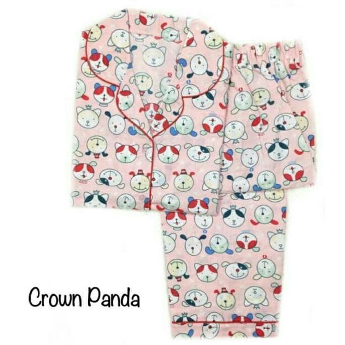 dzacki store piyama baju tidur dewasa kartun cp fit to L karakter baju tidur